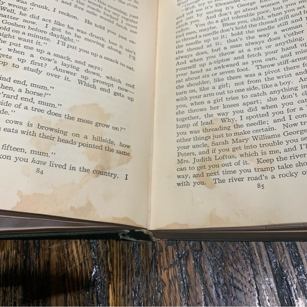 Mark Twain Huckleberry Finn Vol 13 Vintage Collectible Hardcover Book - Picture 15 of 16